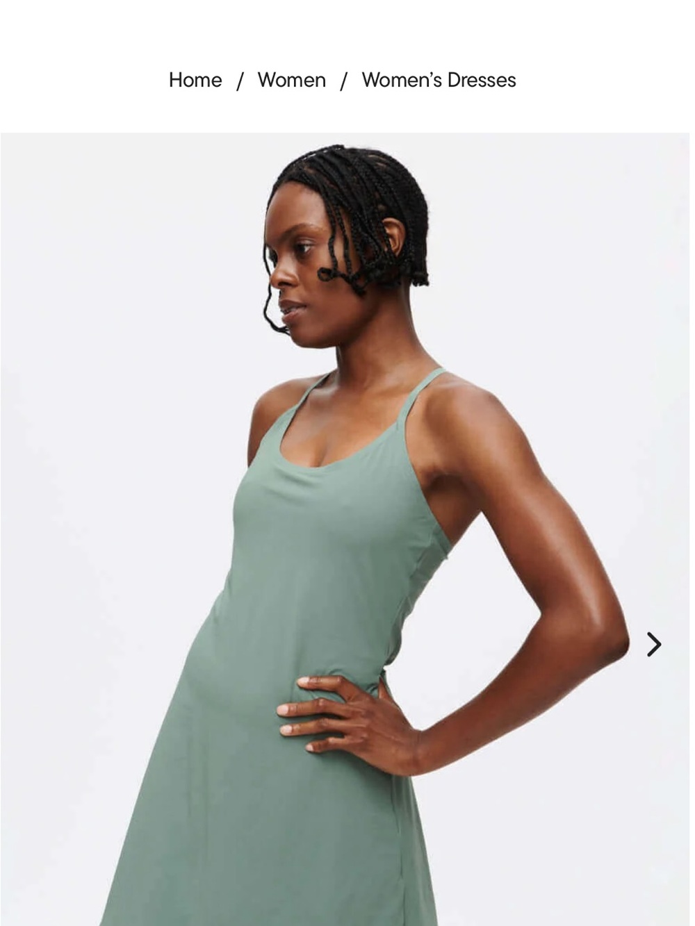 (2) Outdoor Voices Exercise Dresses: Black and Laurel Wreath
